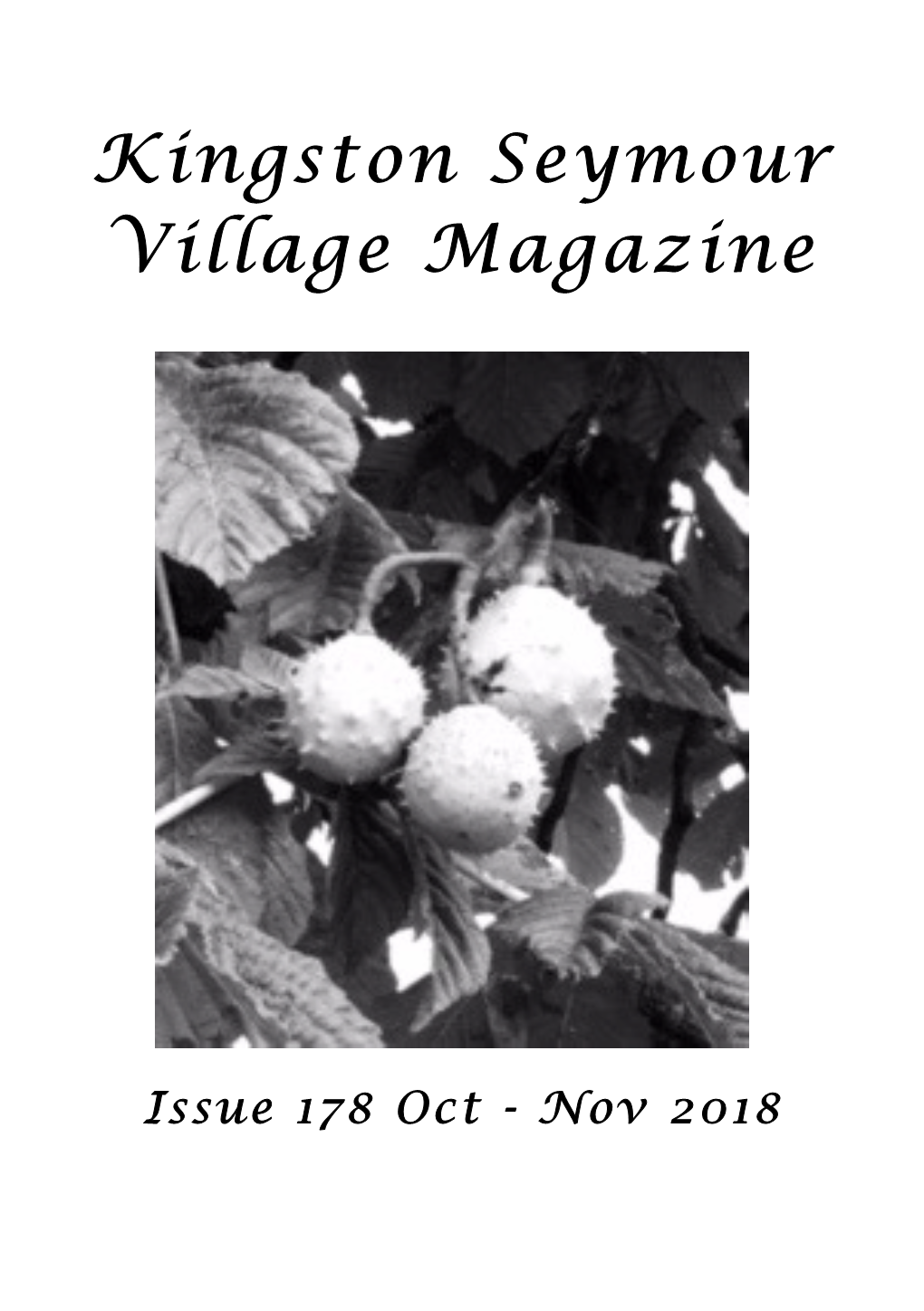 Kingston Seymour Village Magazine