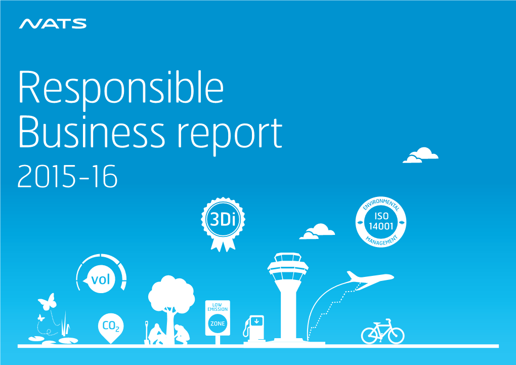 Responsible Business Report 2015-16 Introduction