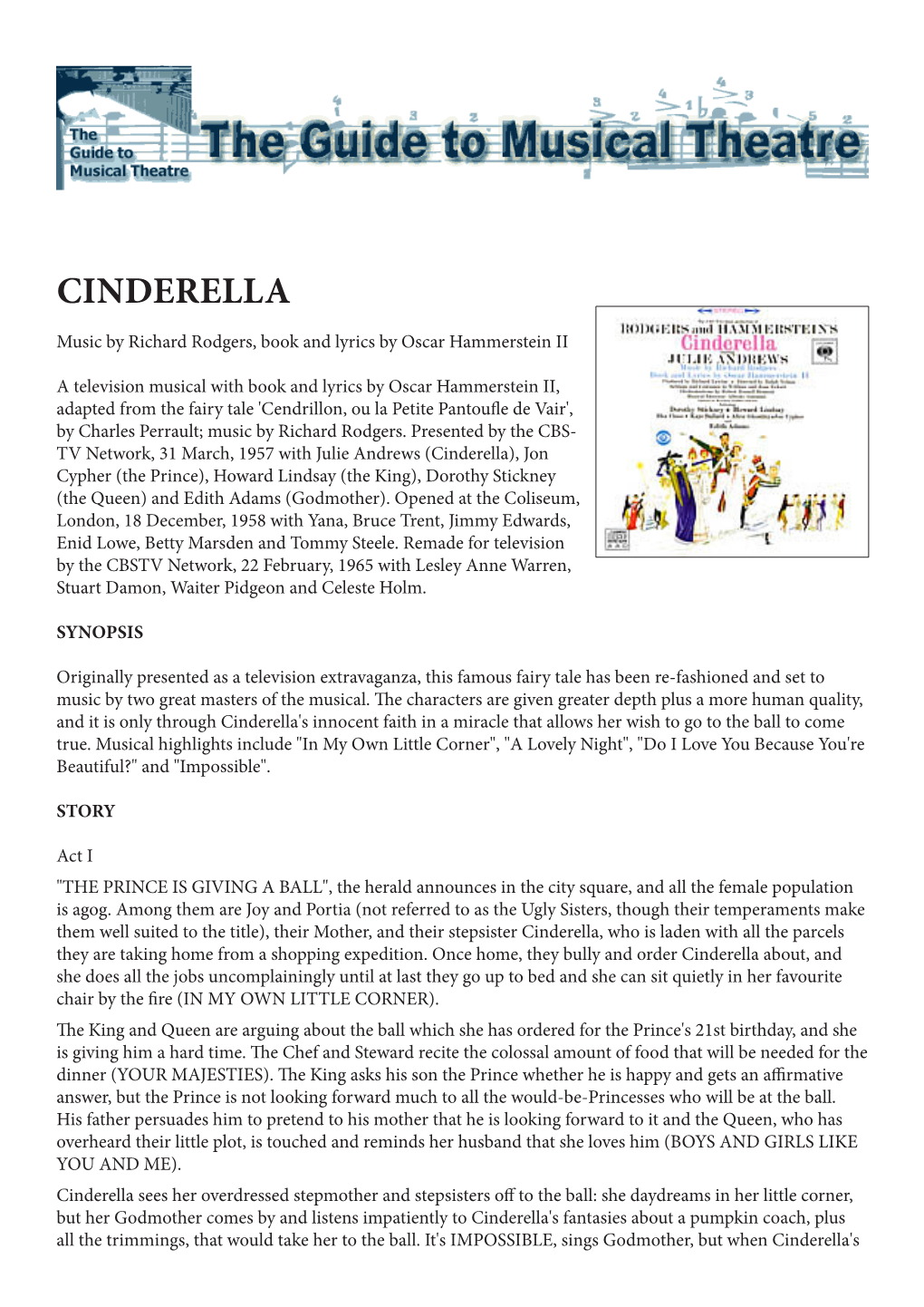 Cinderella (Rodgers & Hammerstein)