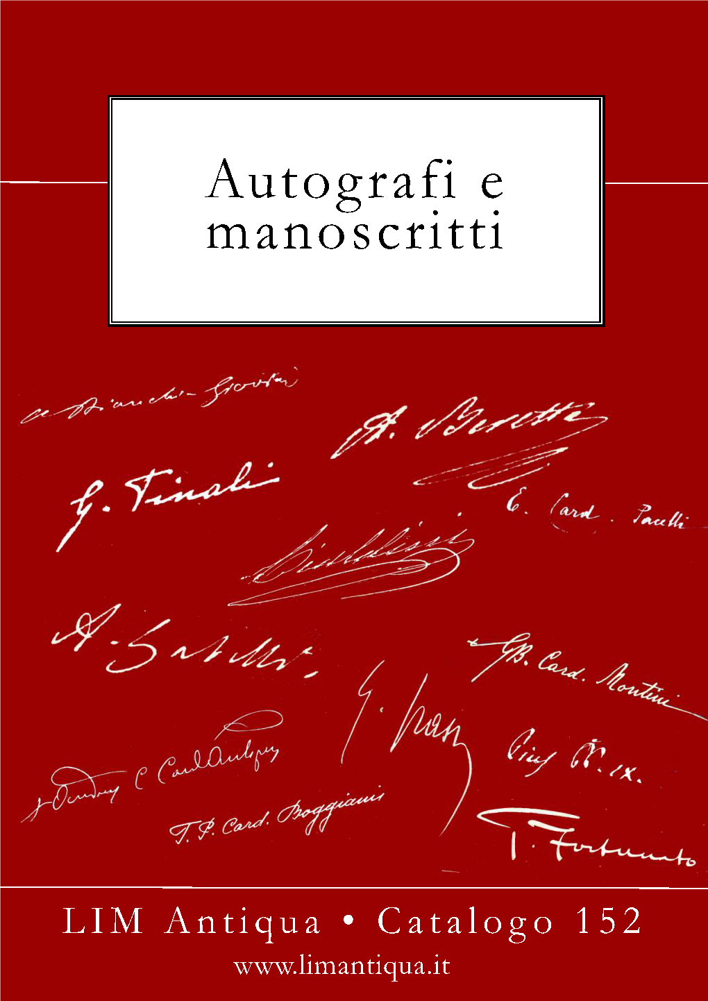 Autografi E Manoscritti