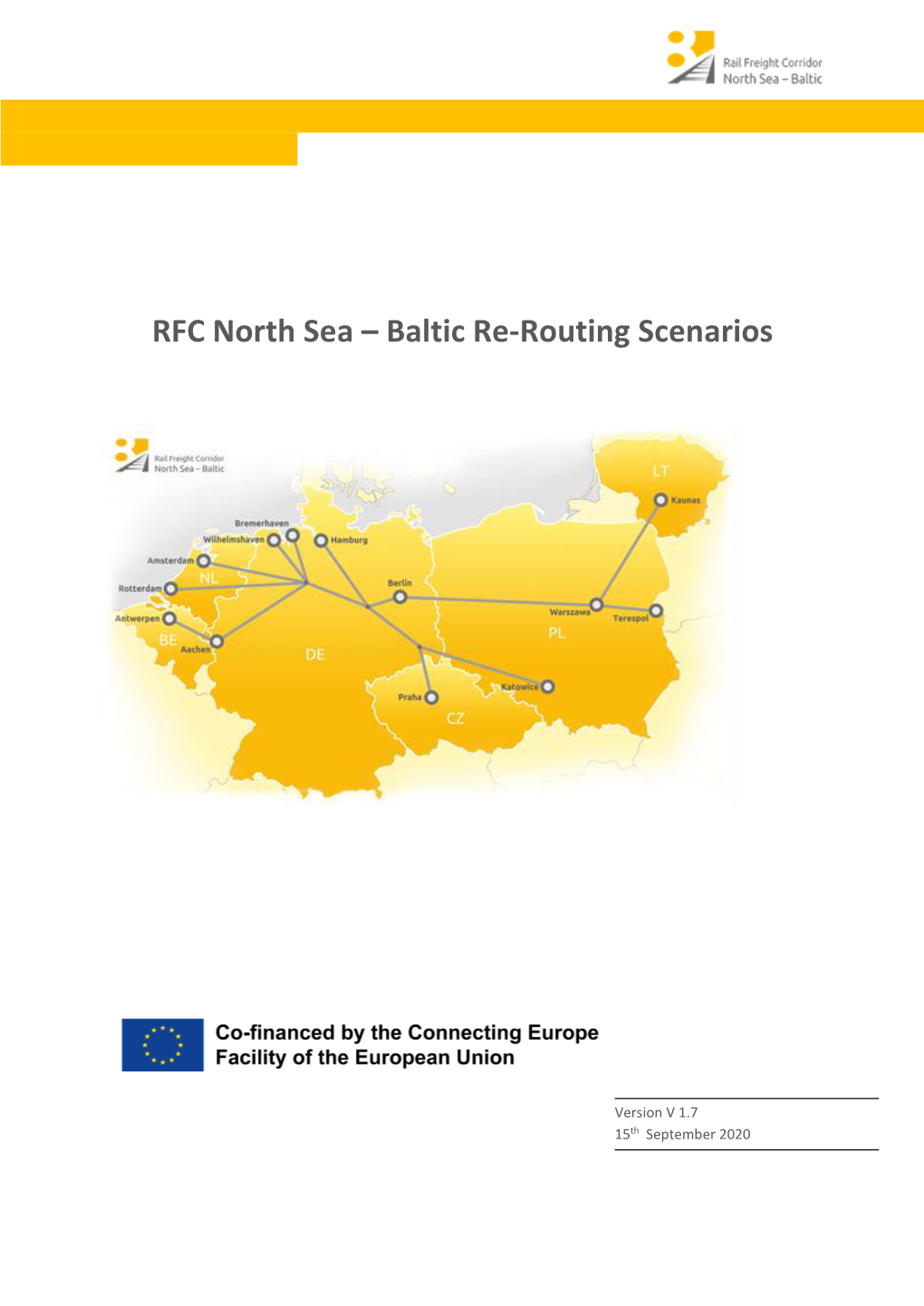 RFC North Sea – Baltic Re-Routing Scenarios