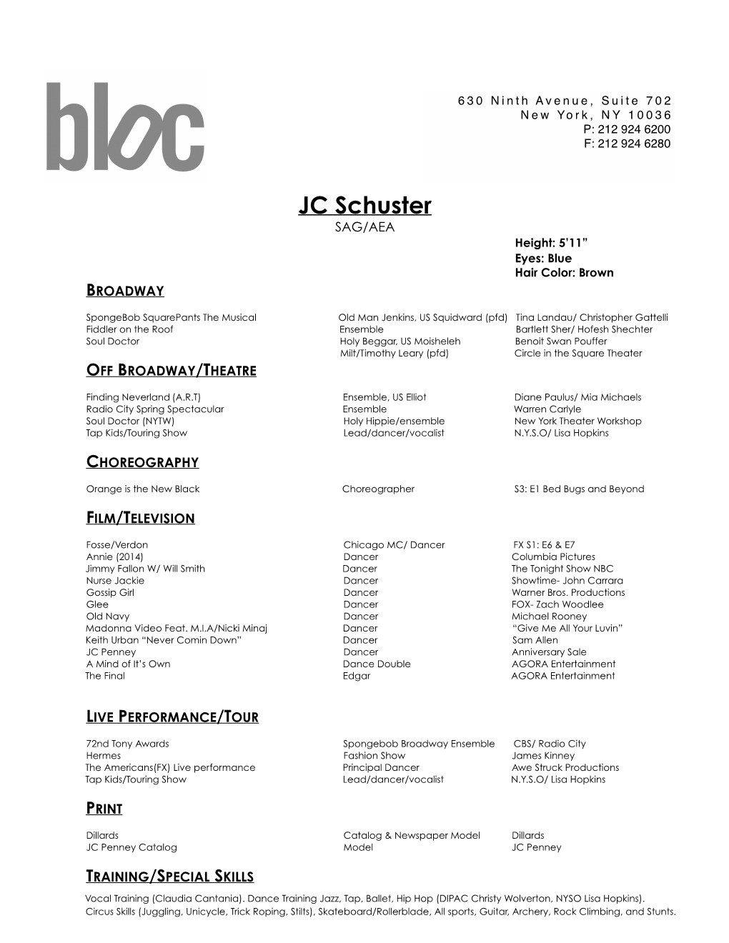 JC 2019 Resume