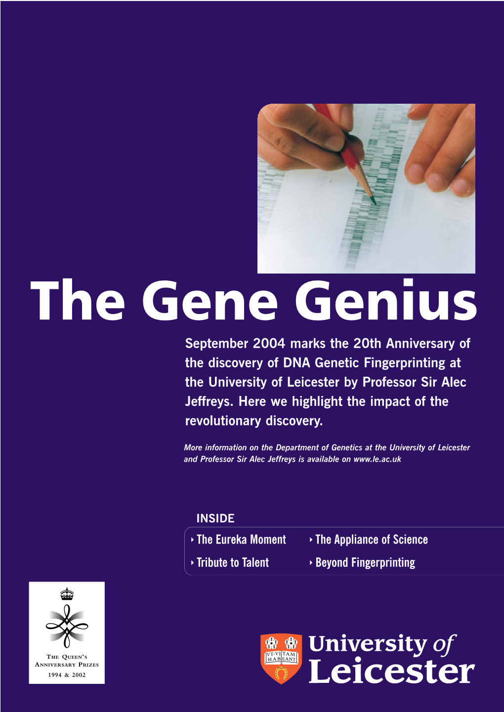 The Gene Genius (PDF, 546KB)