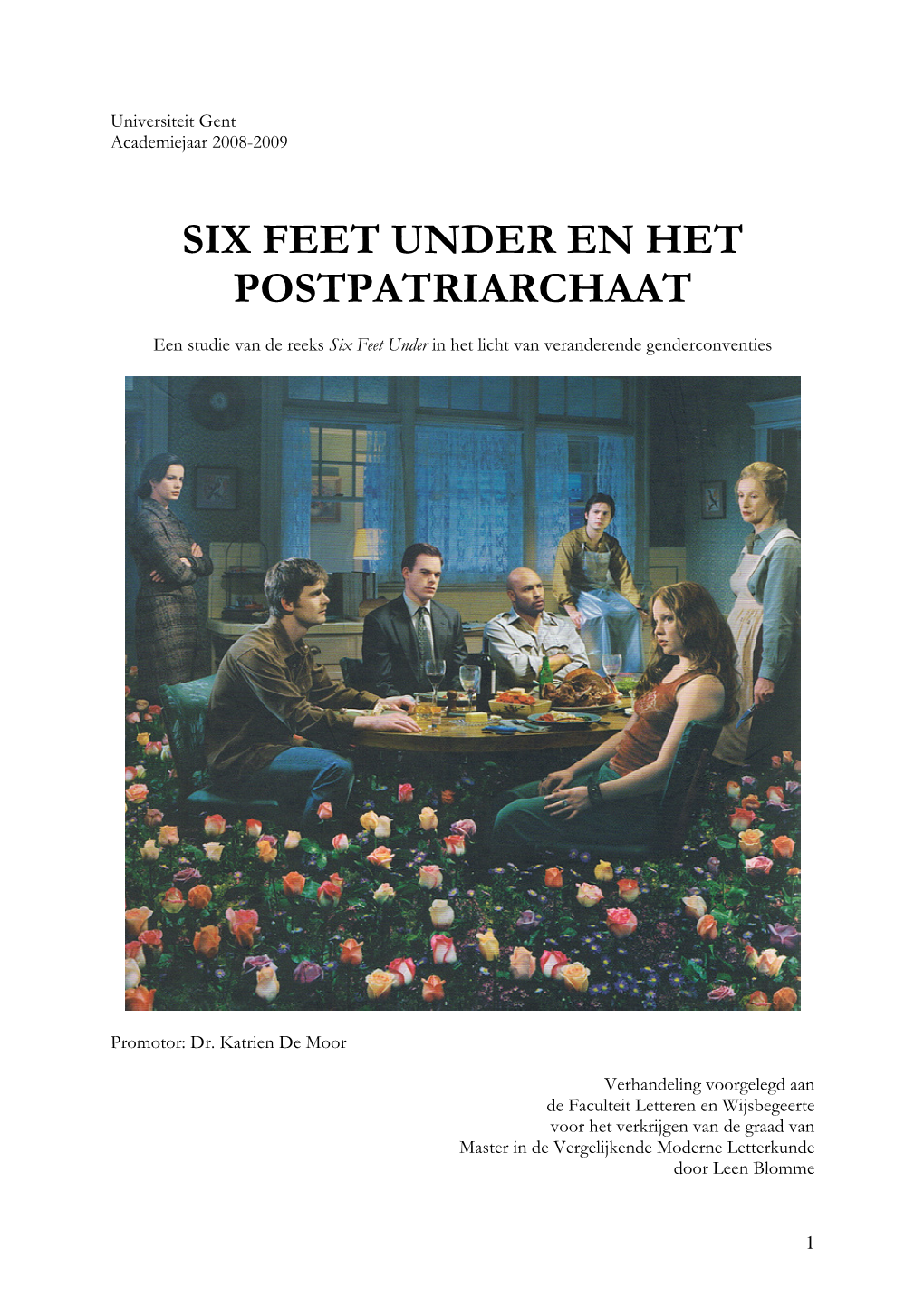 Six Feet Under En Het Postpatriarchaat