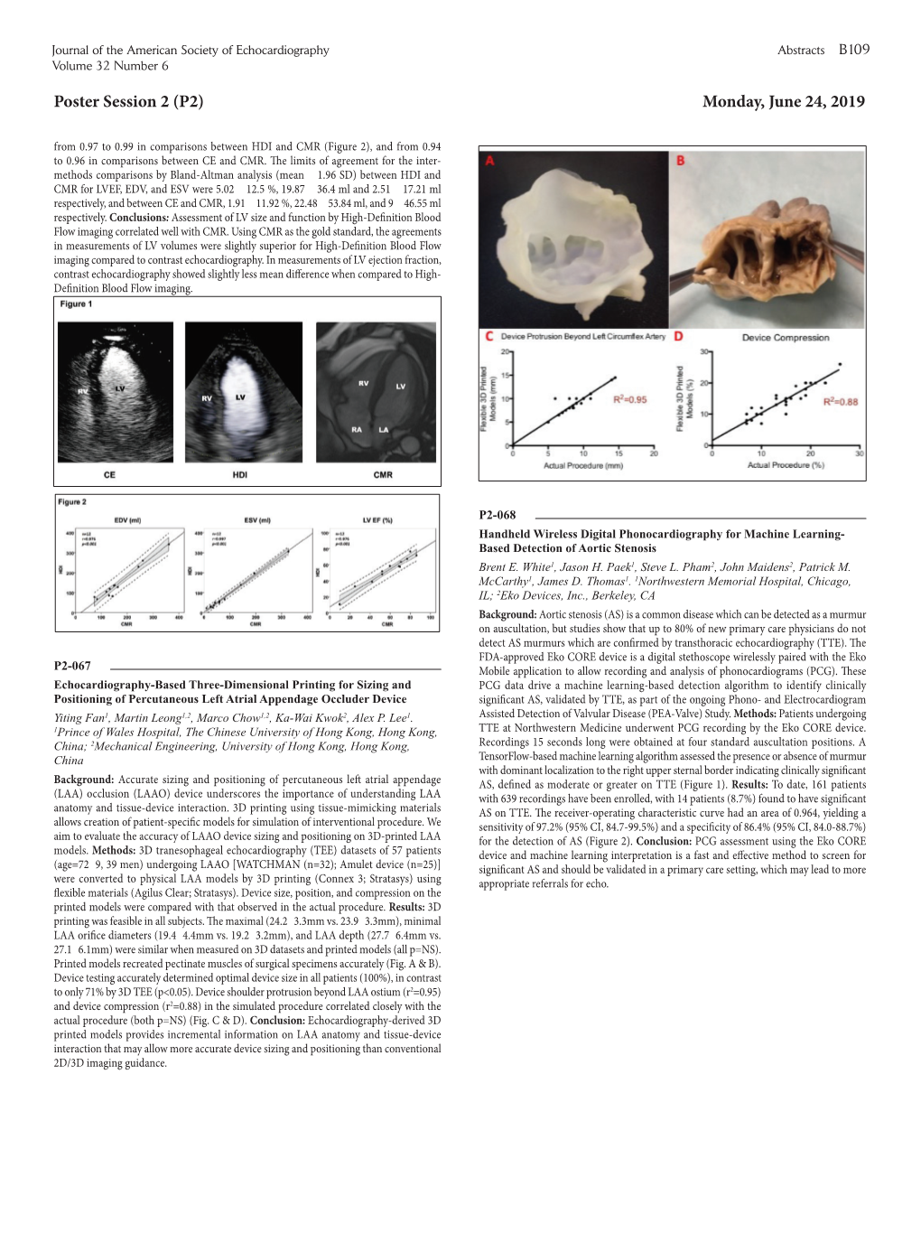 2019 ASE 30Th Annual Scientific Sessions