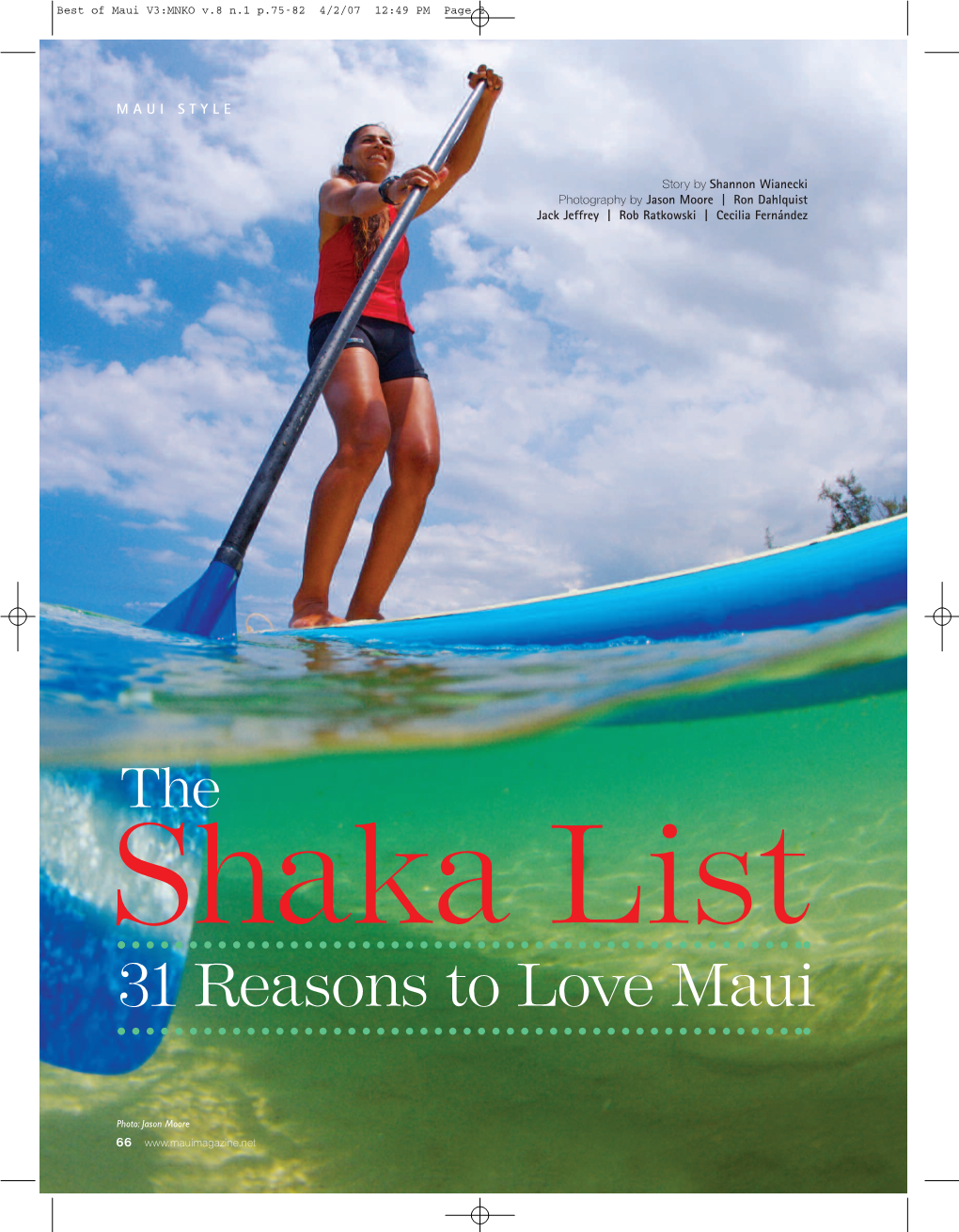 31 Reasons to Love Maui