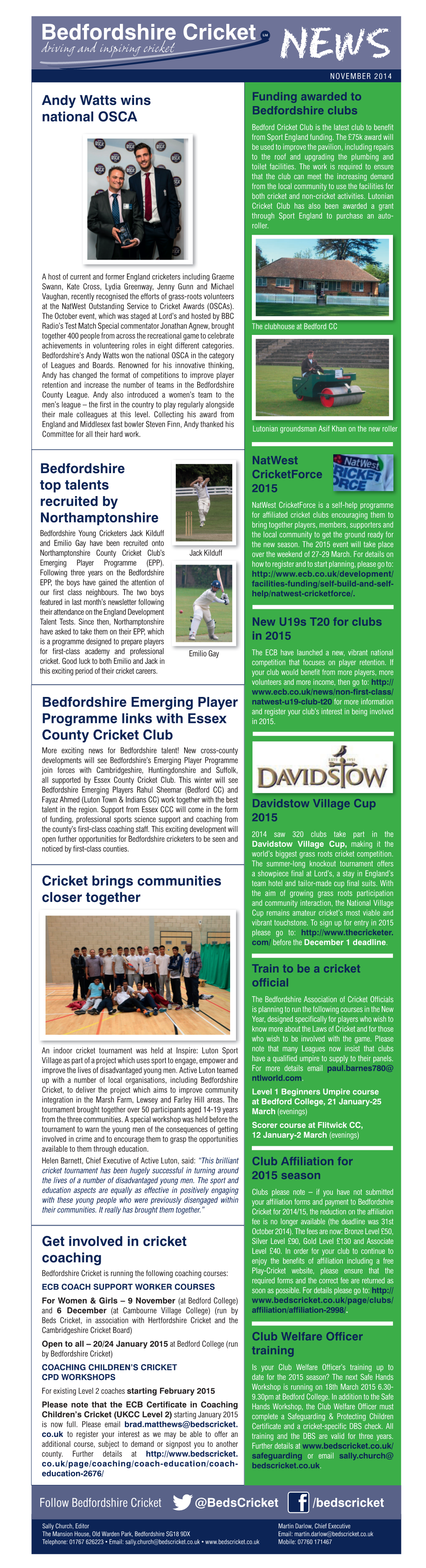 BCL November 14 Newsletter.Indd