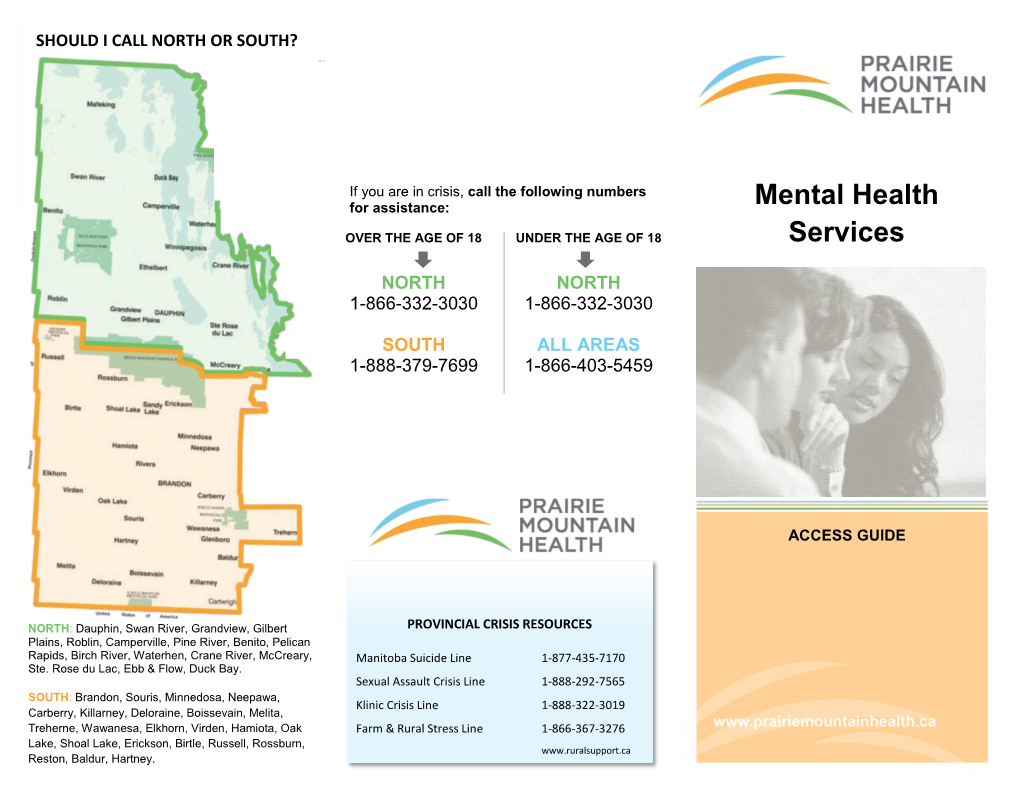 Mental Health Services in Your Area