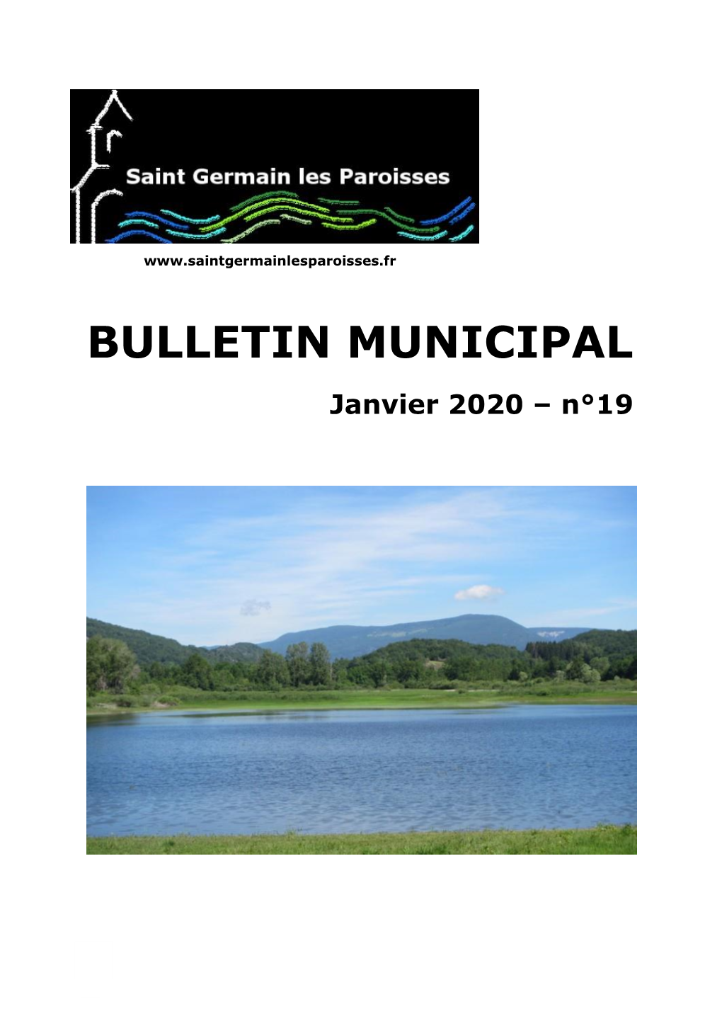 BULLETIN MUNICIPAL Janvier 2020 – N°19