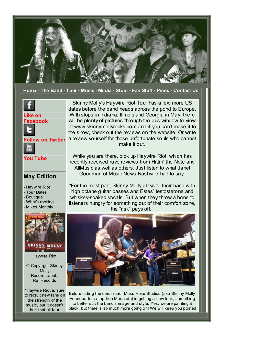 May Edition Goodman of Music News Nashville Had to Say