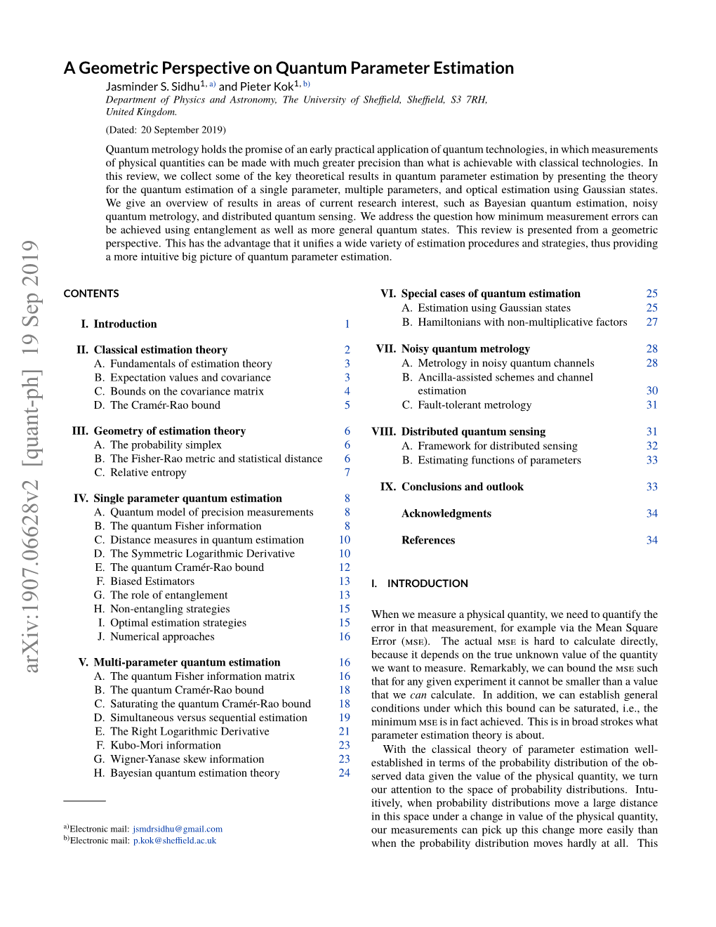 Arxiv:1907.06628V2 [Quant-Ph] 19 Sep 2019 We Want to Measure