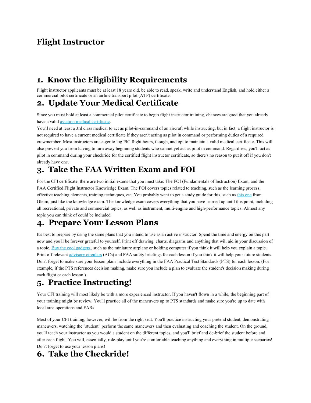 1. Know the Eligibility Requirements