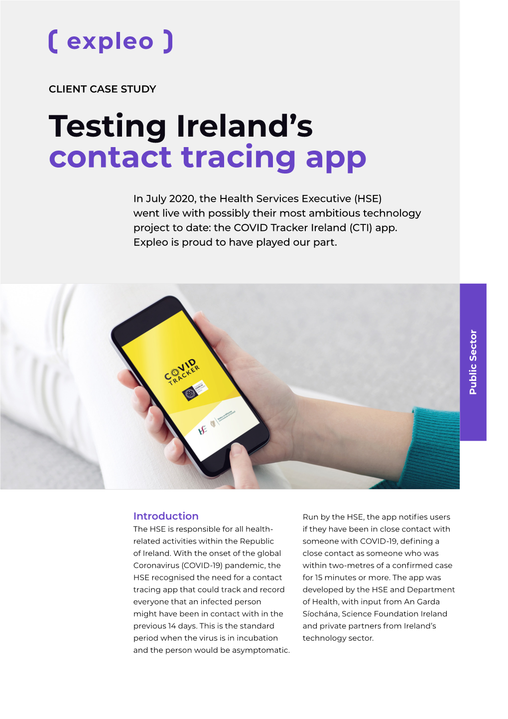 Testing Ireland's Contact Tracing