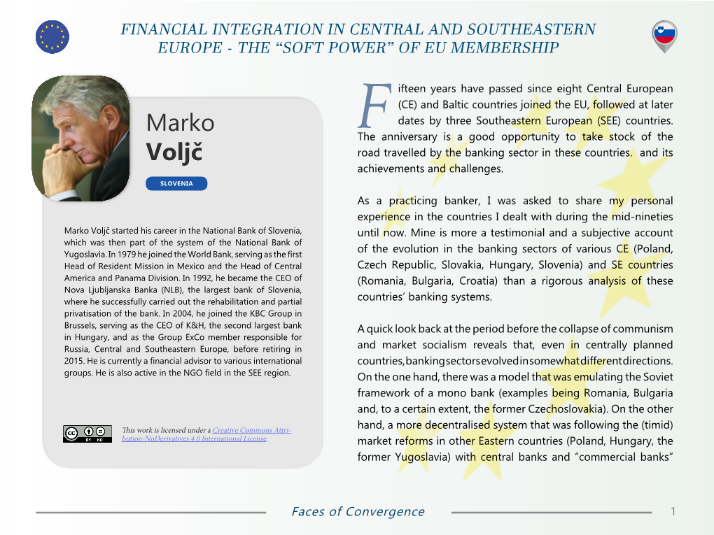 Voljč Road Travelled by the Banking Sector in These Countries