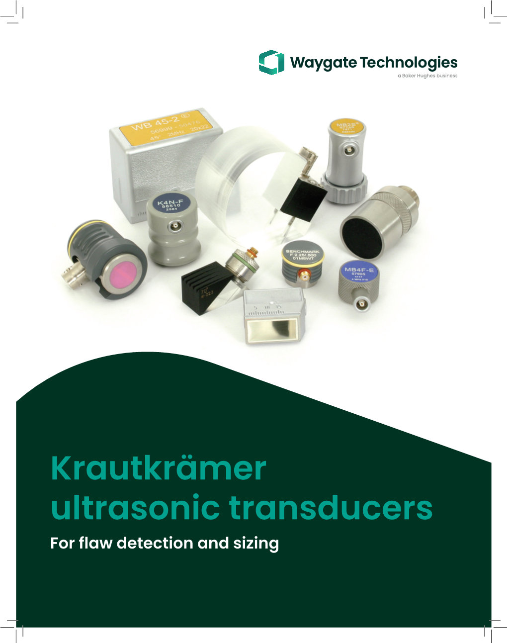 Waygate Technologies Ultrasonic Transducer Catalog