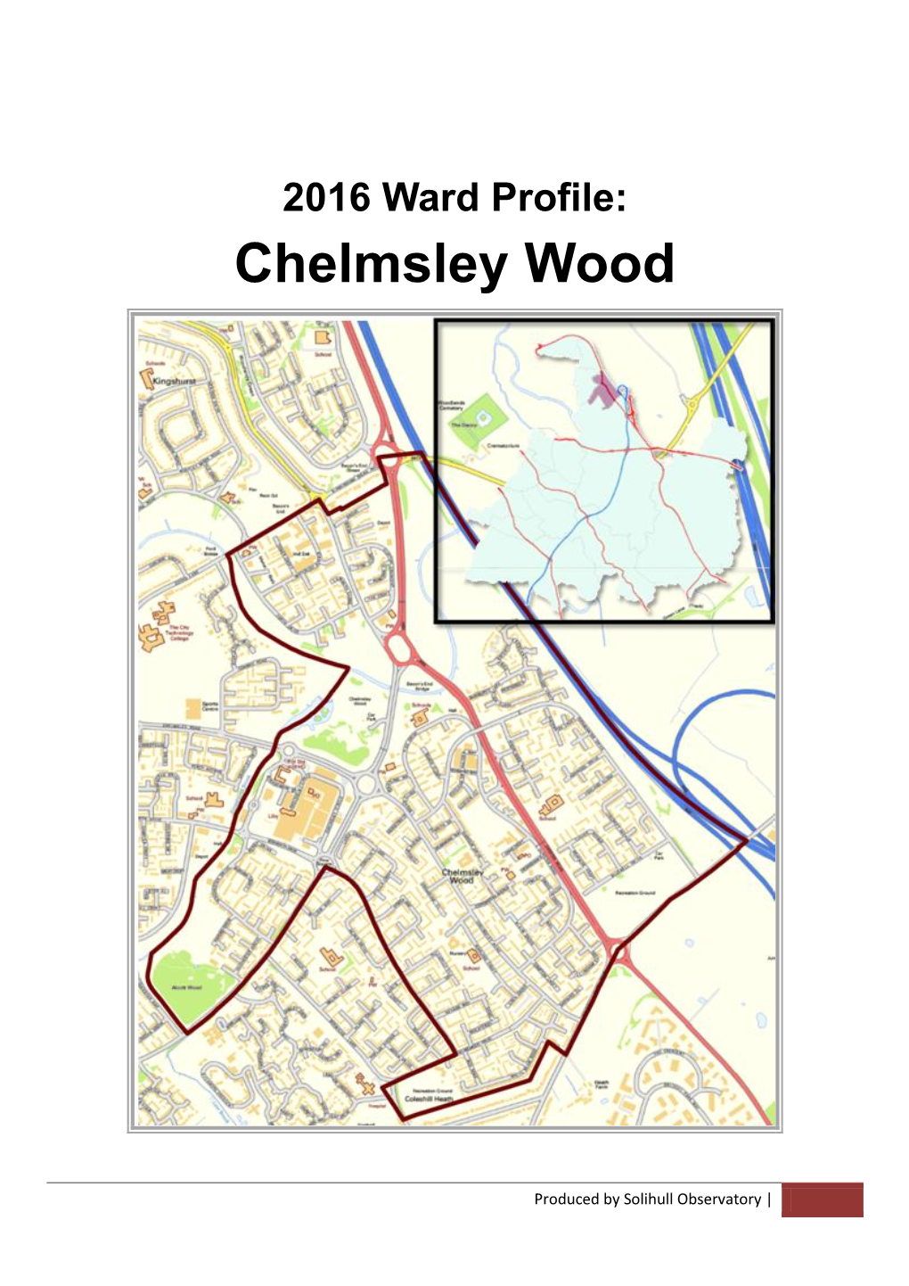 Chelmsley Wood Ward Profile 2016