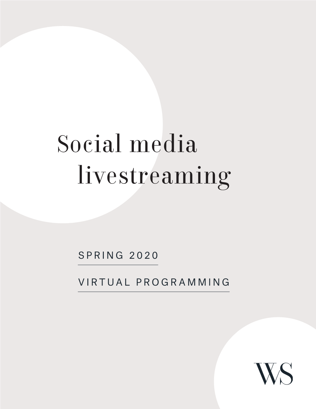 Social Media Livestreaming