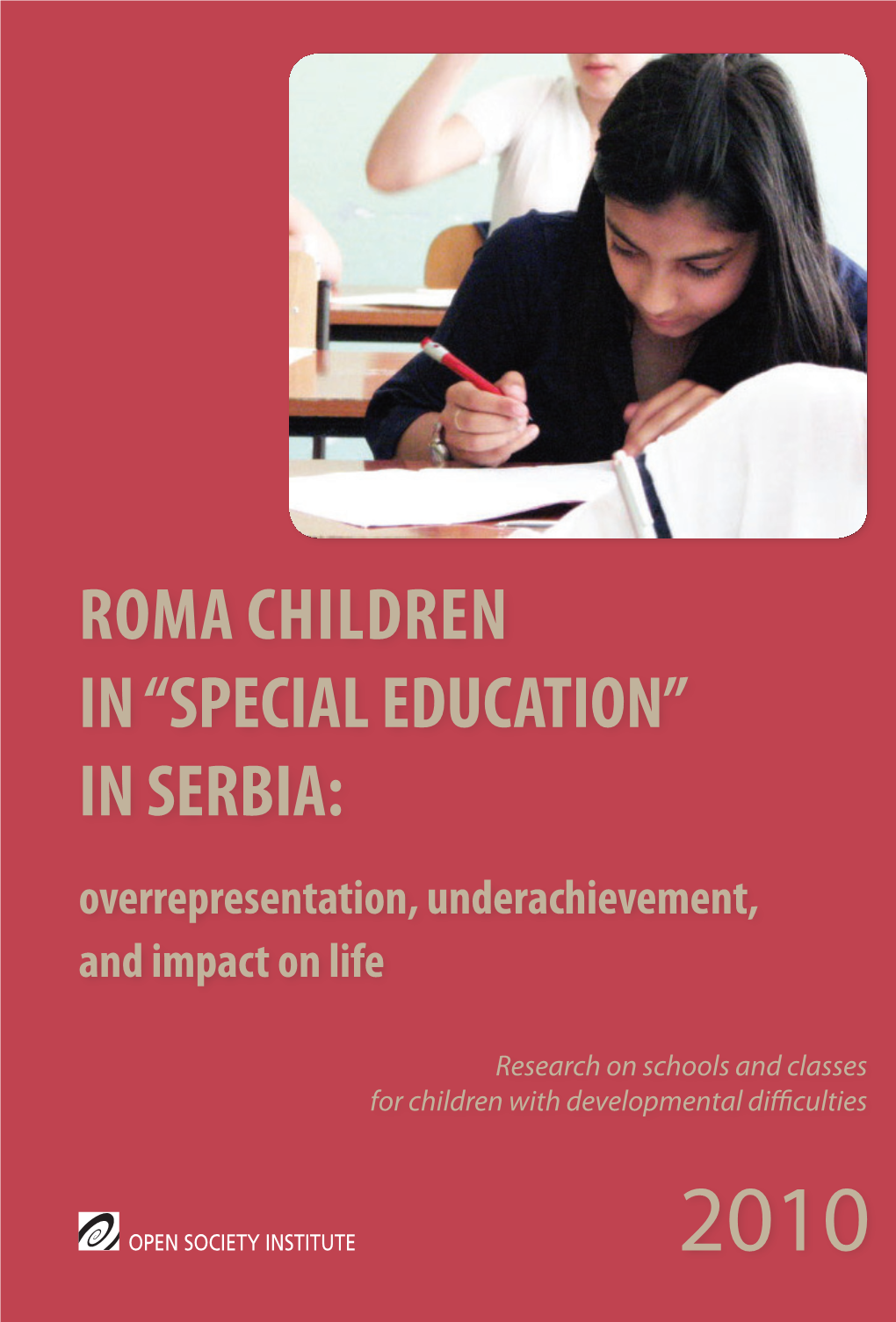 Roma Children in Special Education in Serbia