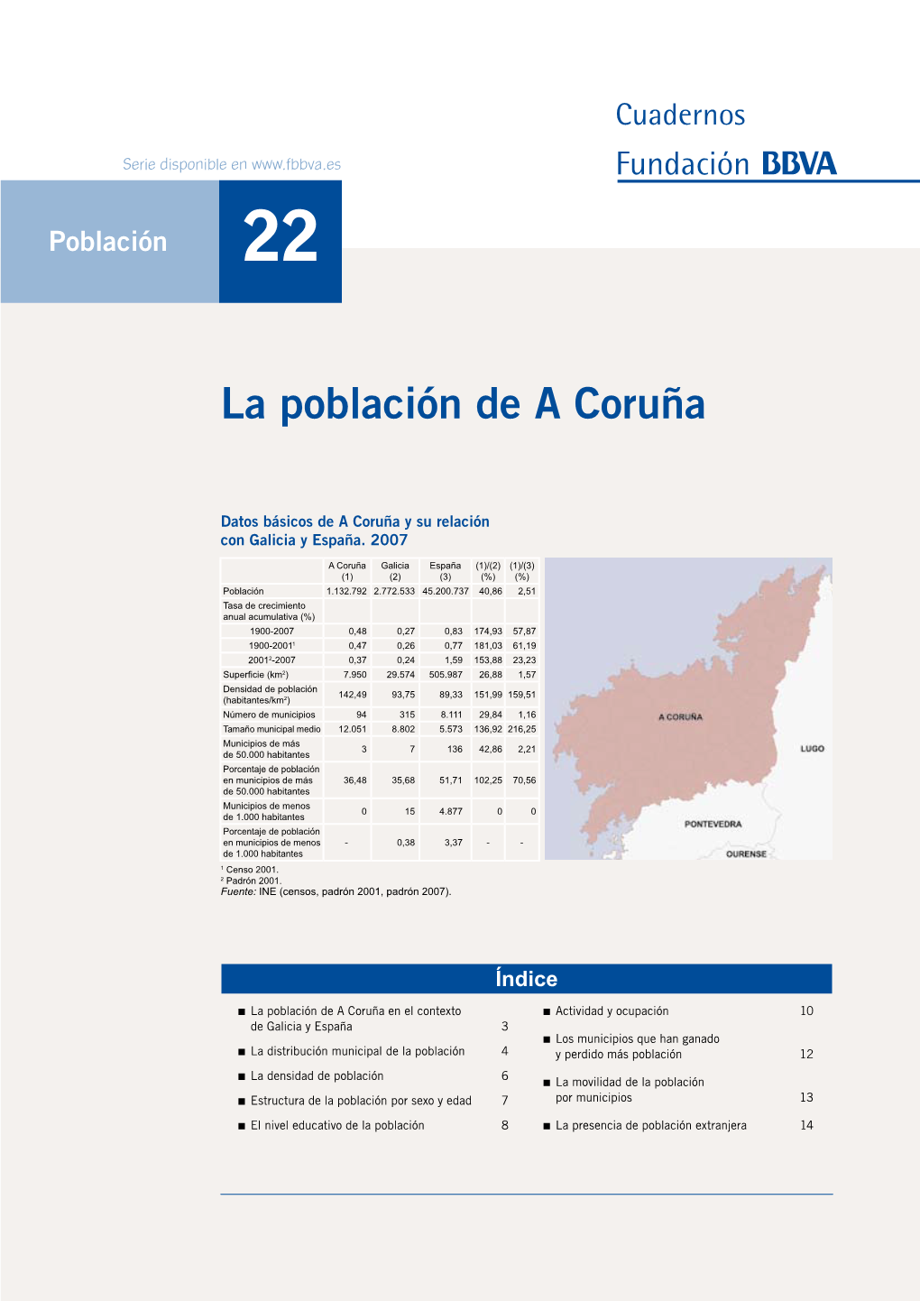 La Población De a Coruña