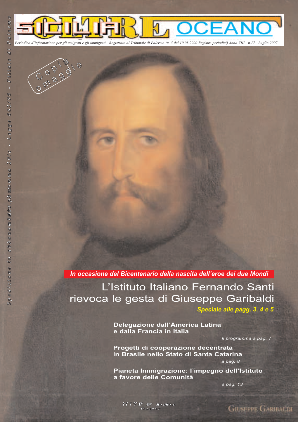 L'istituto Italiano Fernando Santi Rievoca Le Gesta Di Giuseppe