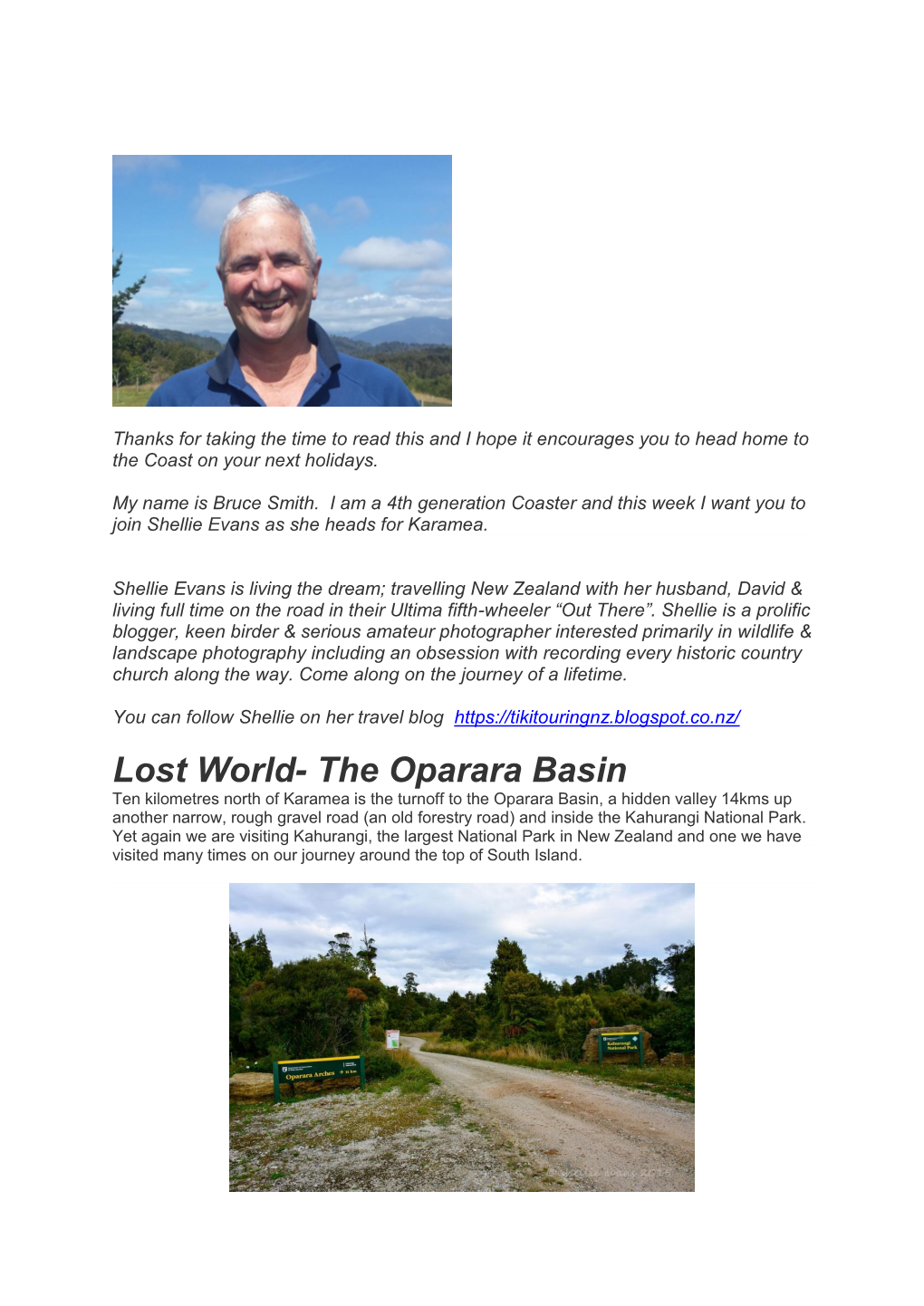 The Oparara Basin