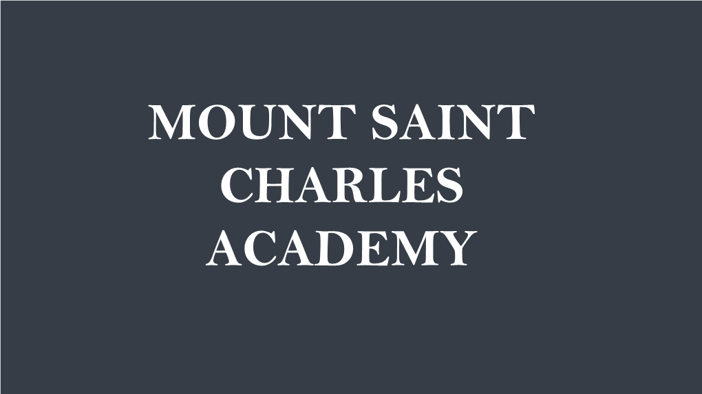 Mount Saint Charles Academy Nhl Alumni