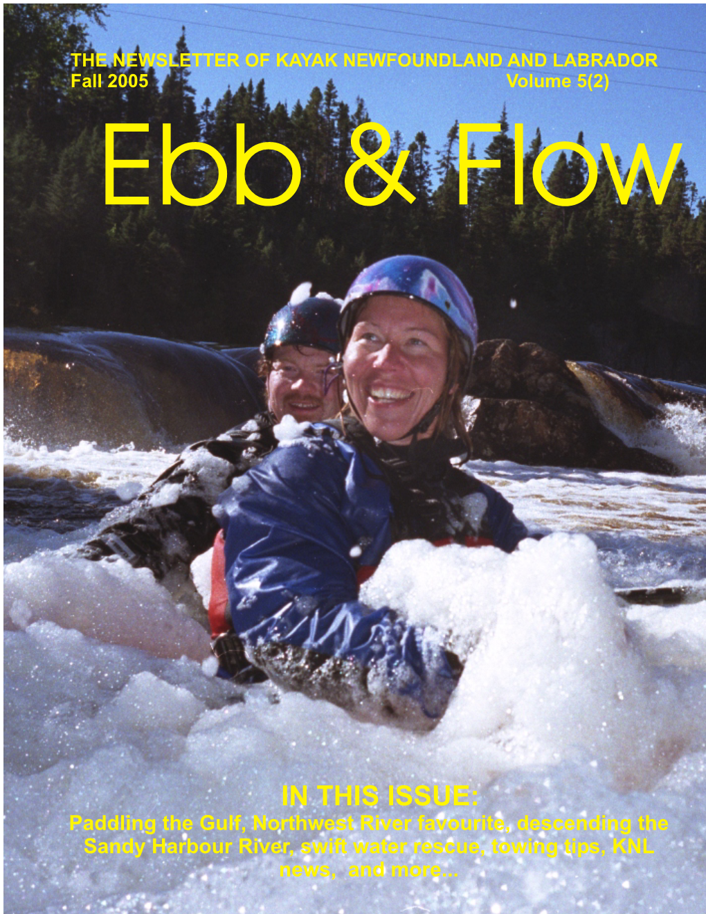 Fall 2005 Volume 5(2) Ebb & Flow