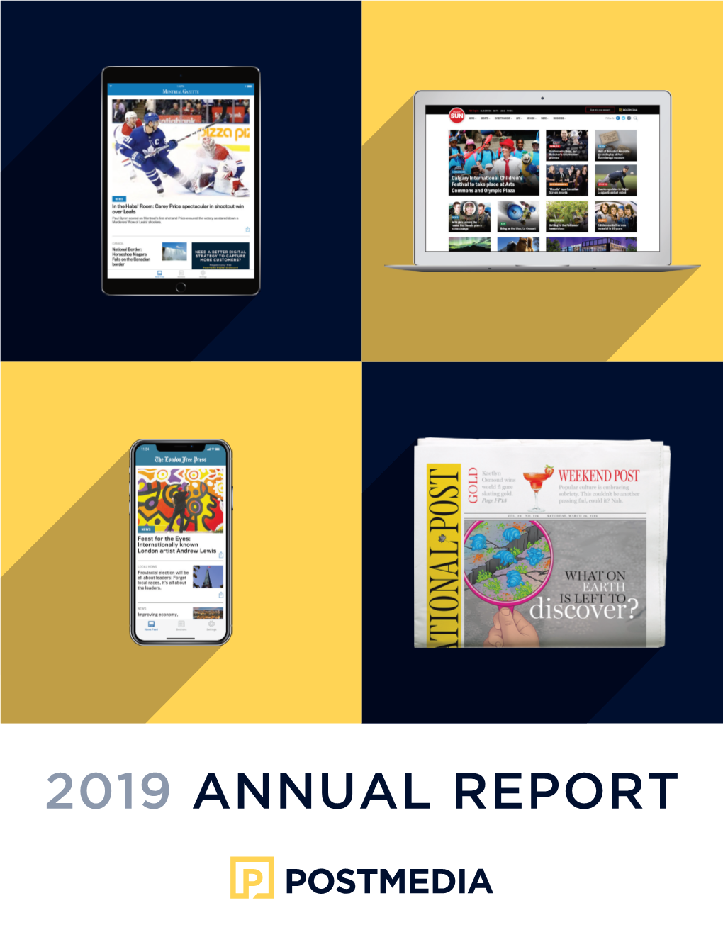 2019 Annual Report Table of Contents