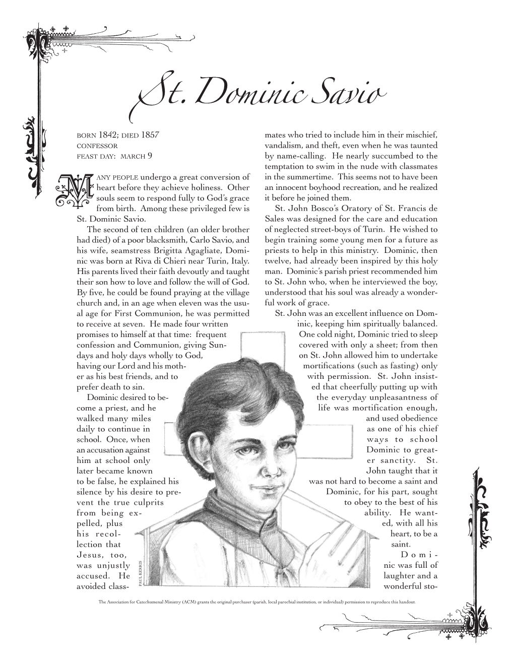 St. Dominic Savio