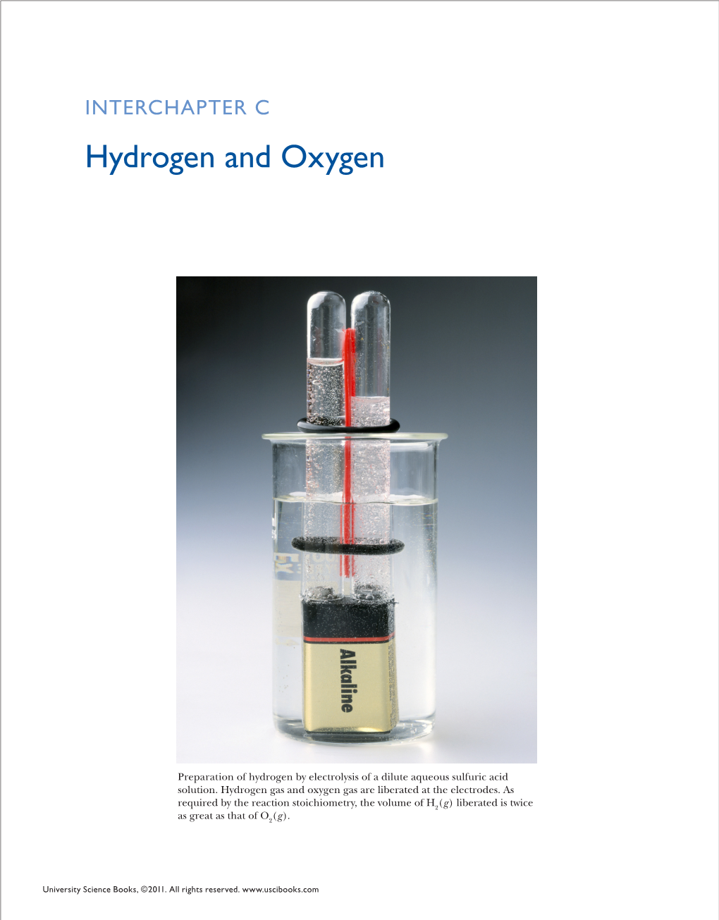 Hydrogen and Oxygen