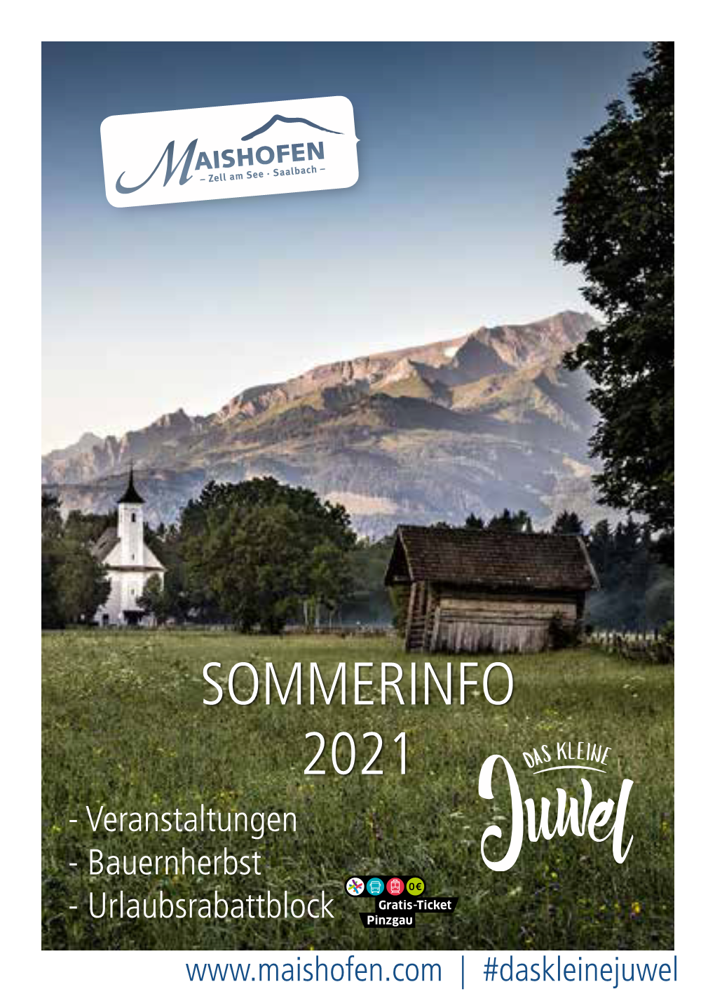 SOMMERINFO 2021 - Veranstaltungen - Bauernherbst - Urlaubsrabattblock | #Daskleinejuwel UNSERE VERANSTALTUNGEN IM SOMMER OUR EVENTS