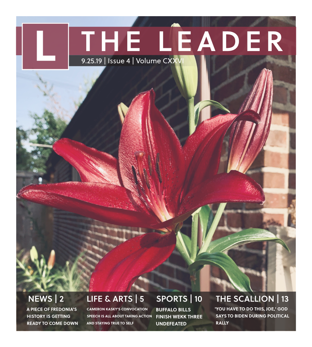 THE LEADER 9.25.19 | Issue 4 | Volume CXXVI