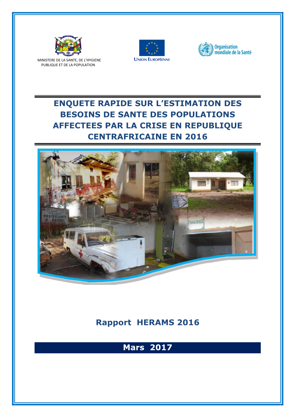 RCA Rapport De L'enquête Herams 2016 Version Finale 0.Pdf