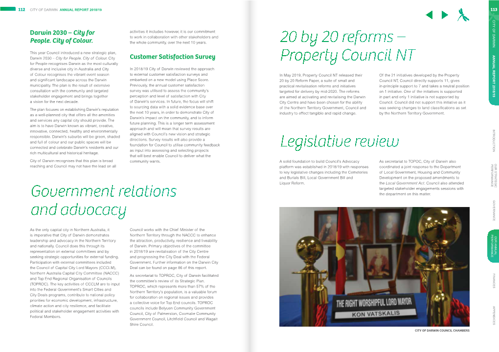 Government Relations and Advocacy 20 by 20