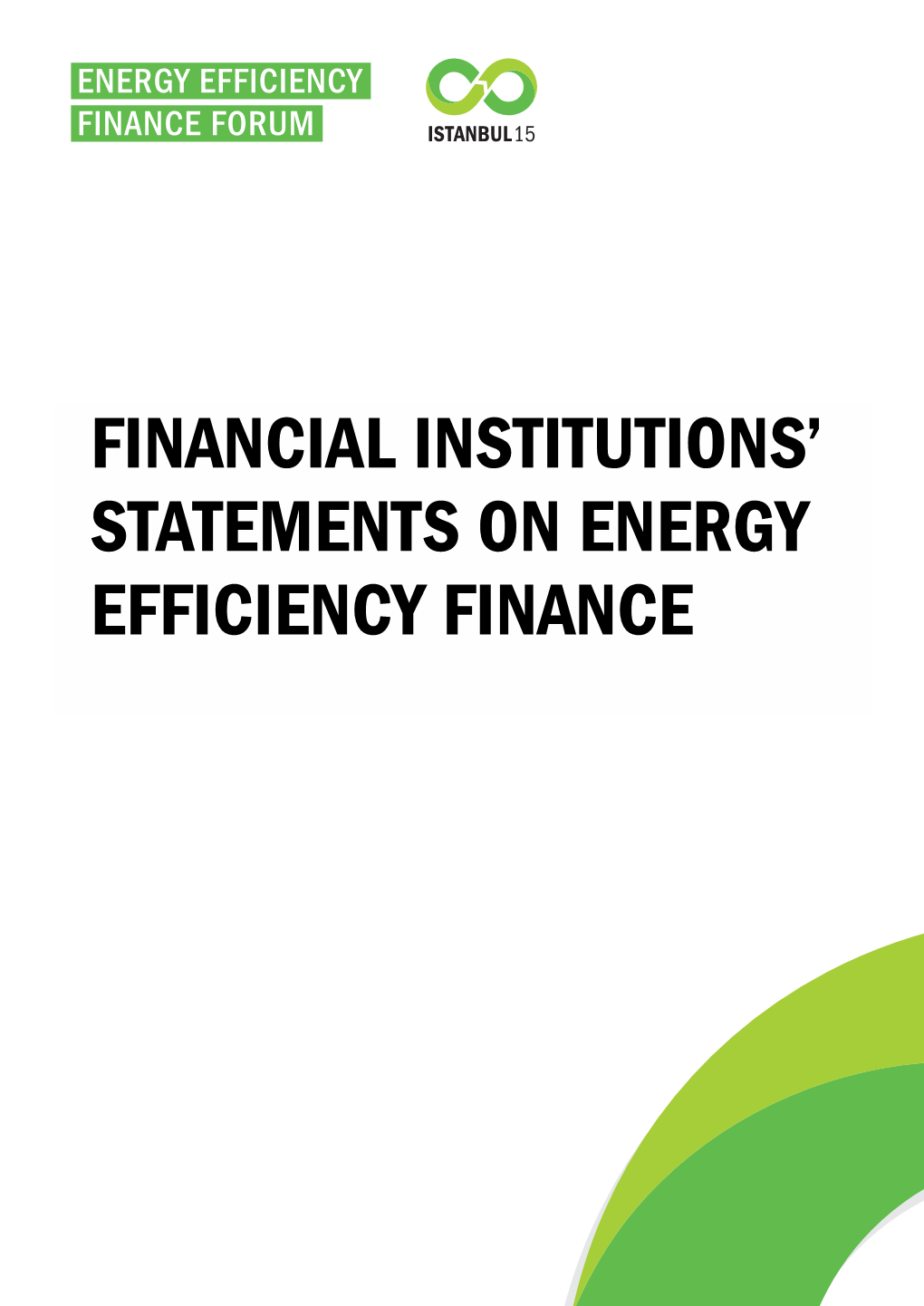Financial Institutions' Statements on Energy