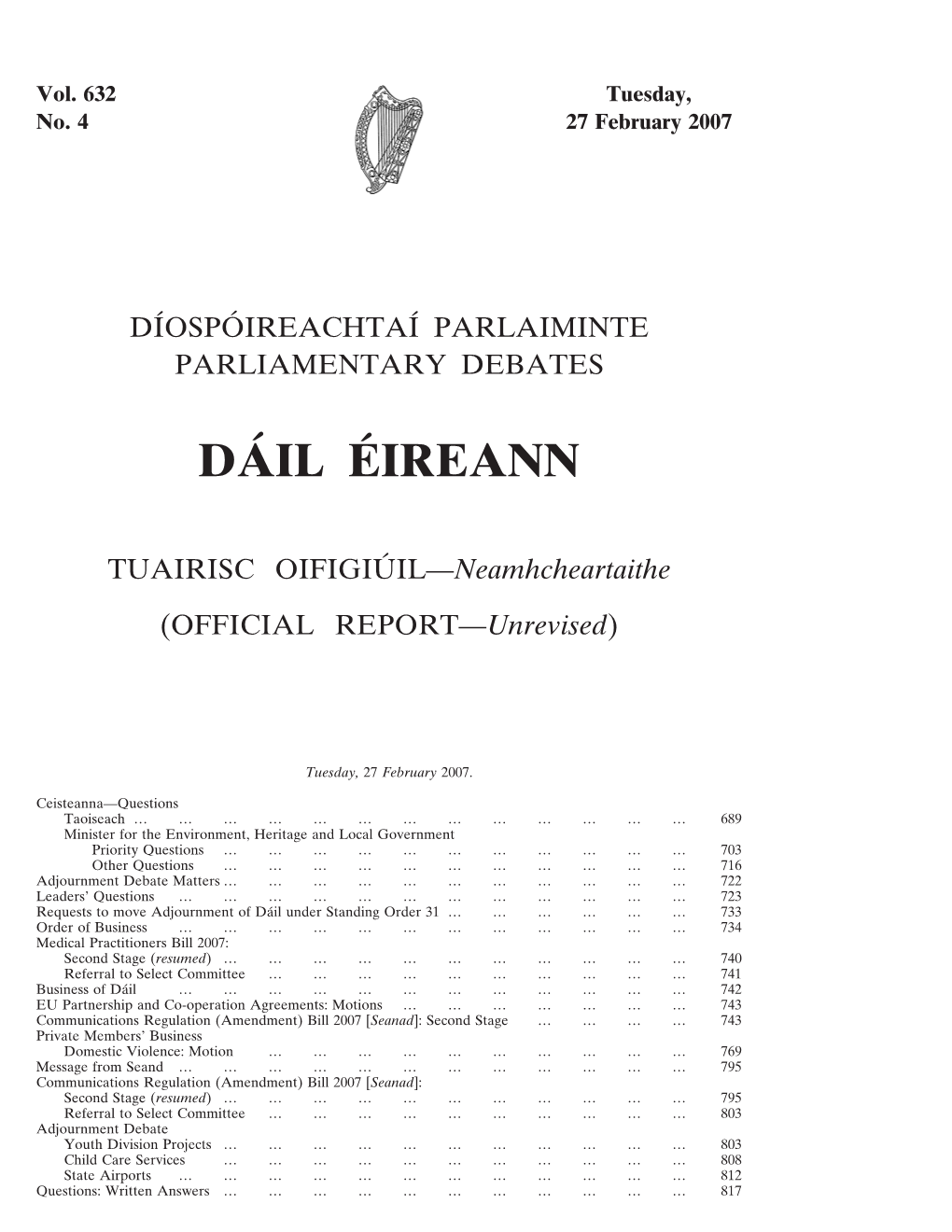 Da´Il E´Ireann