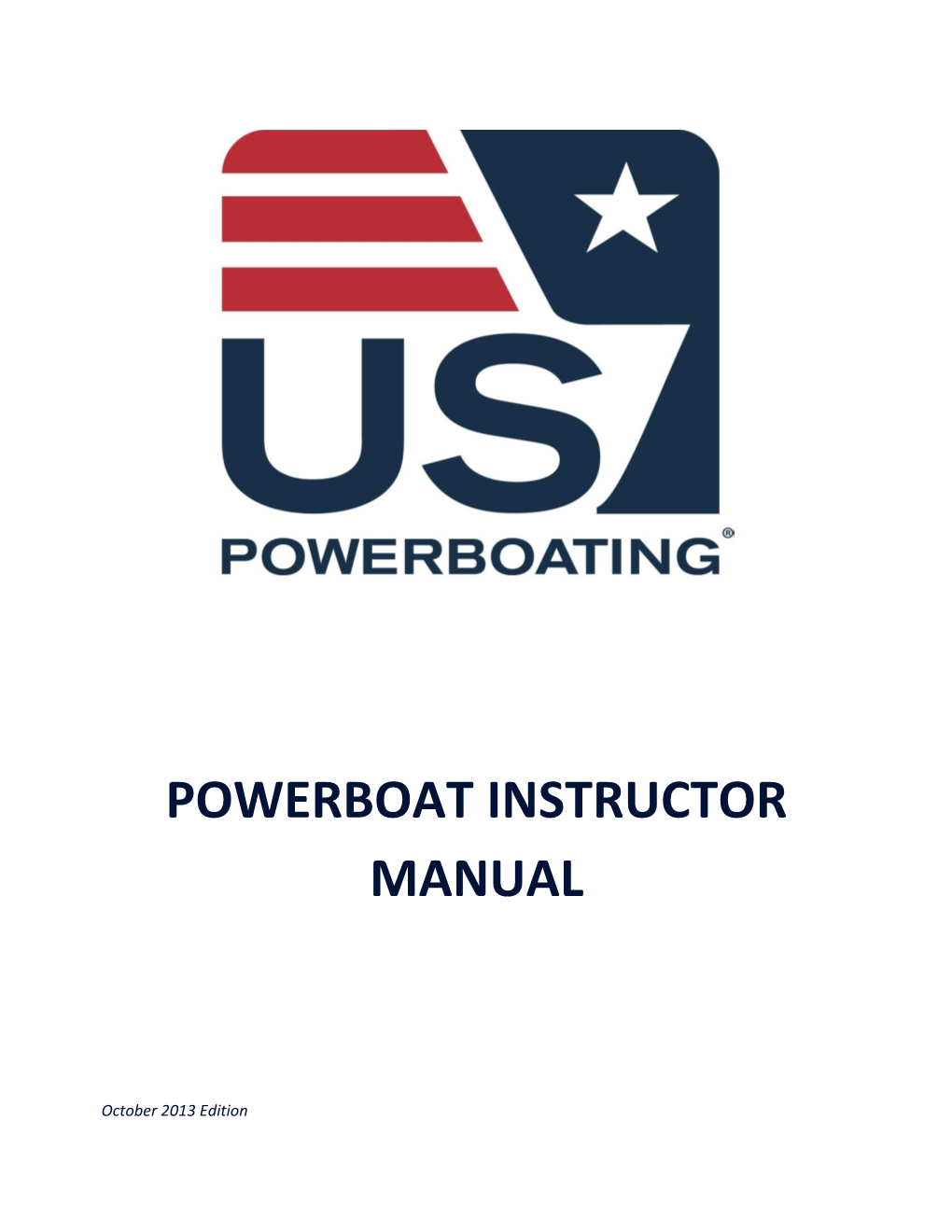 Powerboat Instructor Manual