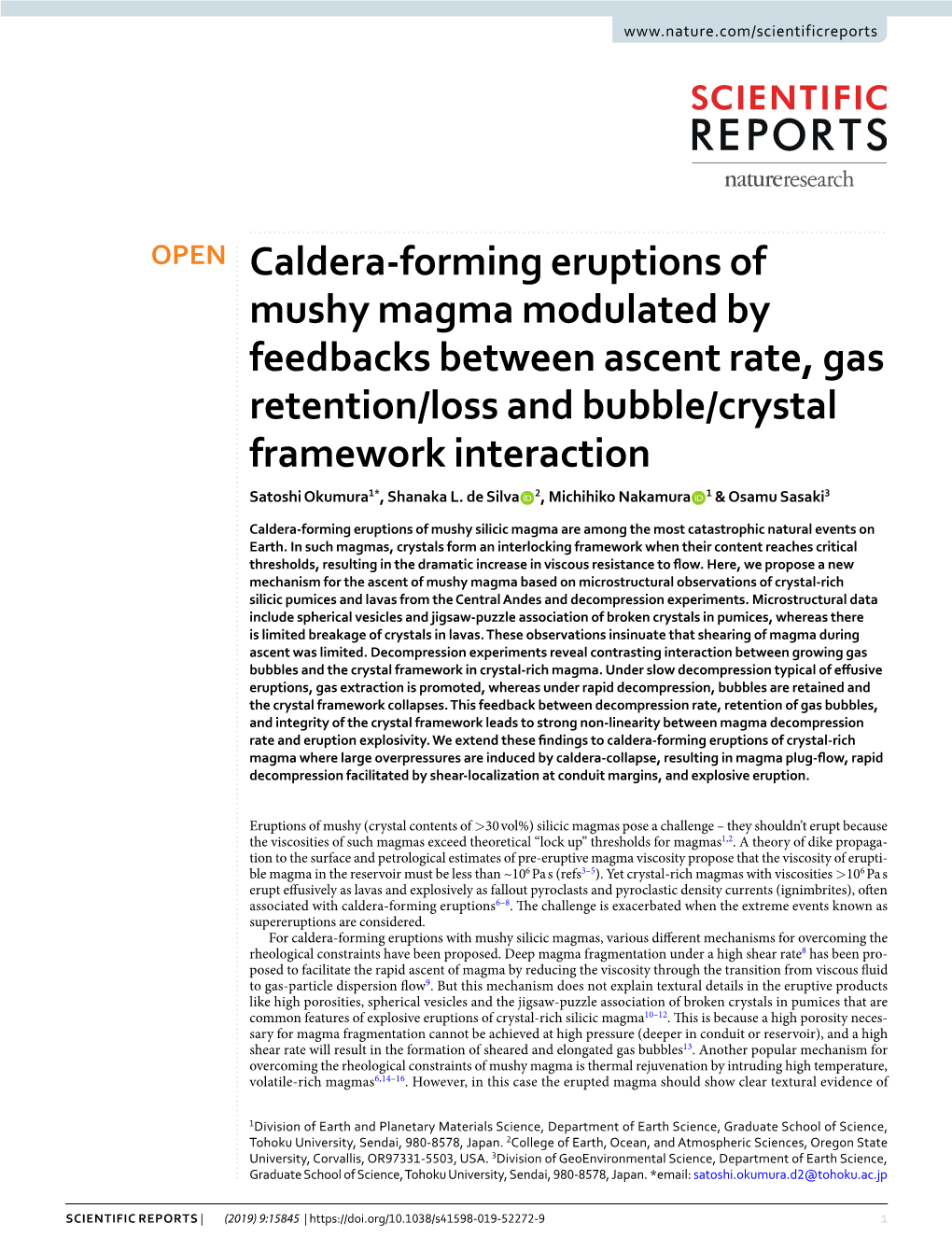 Caldera-Forming Eruptions of Mushy Magma Modulated By