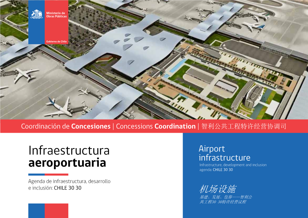 智利公共工程特许经营协调司- Infraestructura Aeroportuaria