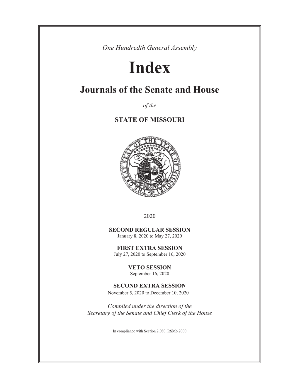 Journal Index