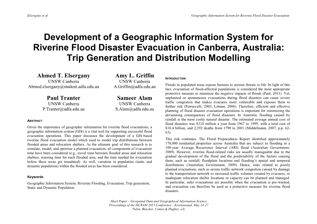 Trip Generation and Distribution Modelling