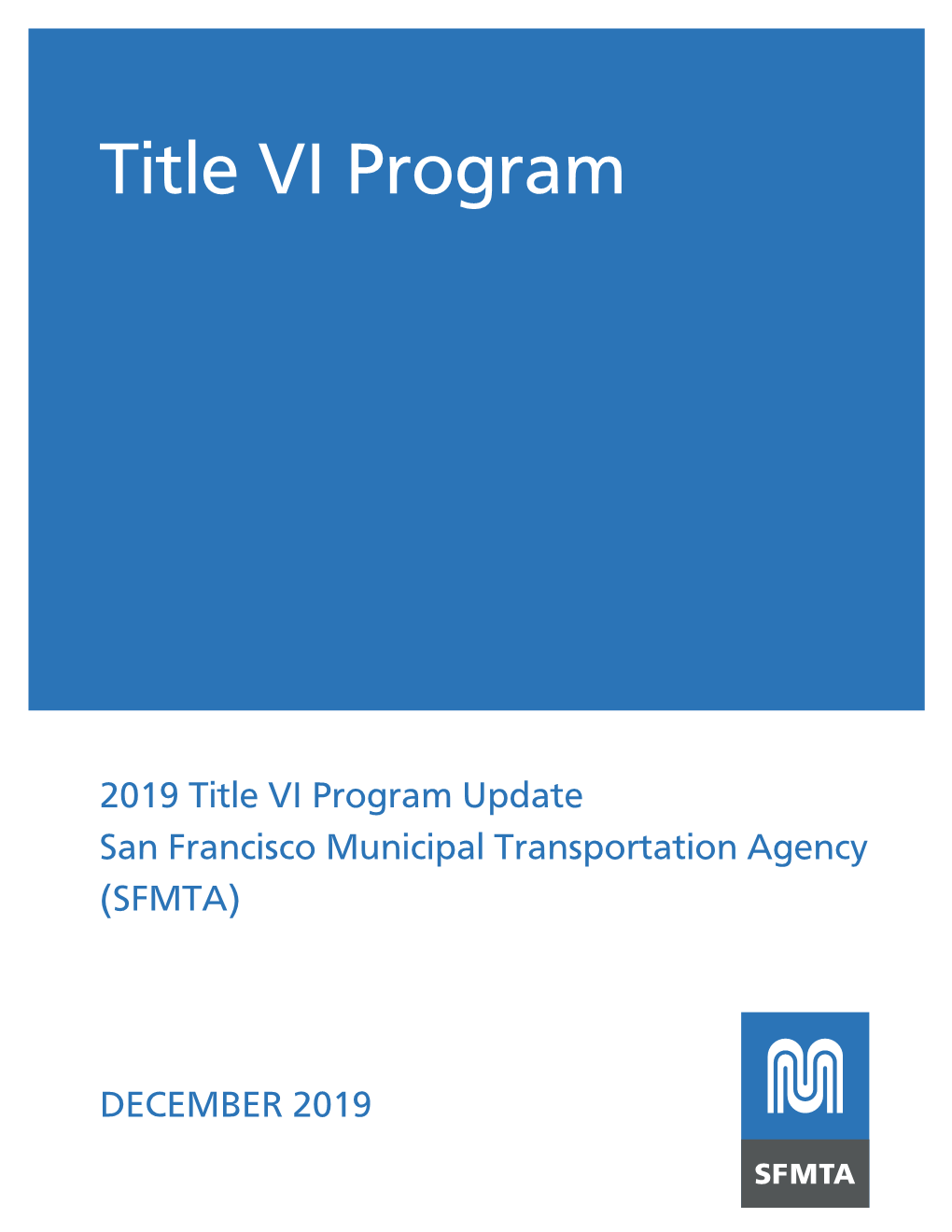 Title VI Program