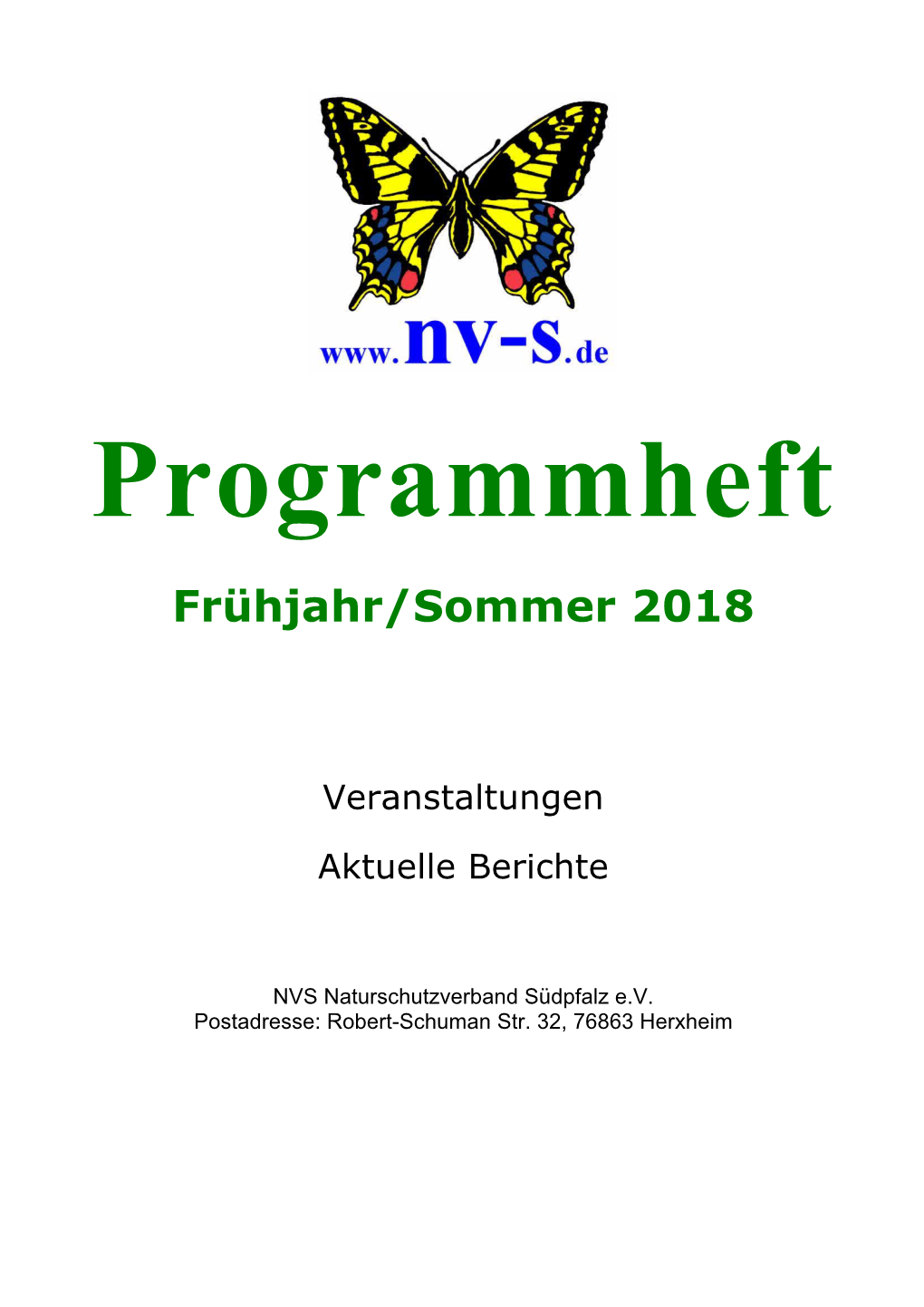 Frühjahr/Sommer 2018