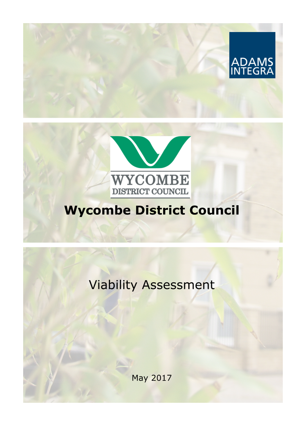 Wycombe District Council Viability Assessment – Updated Report – May 2017 Page| 34