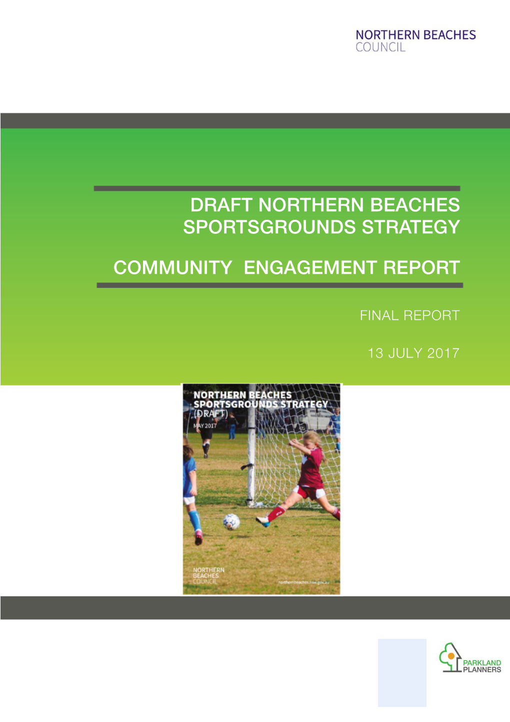 Draft Northern Beaches Sportsgrounds Strategy