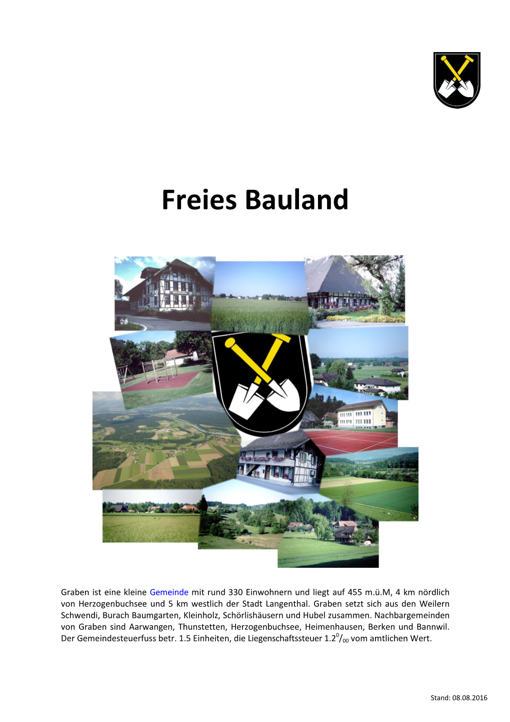 Bauland in Bannwil BE