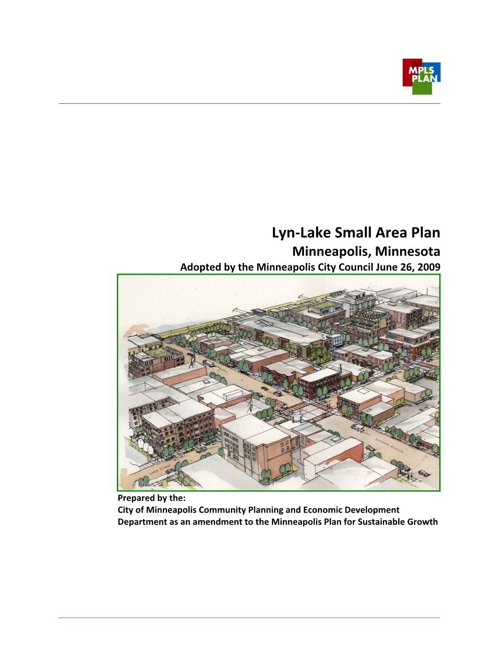 Lyn-Lake Small Area Plan