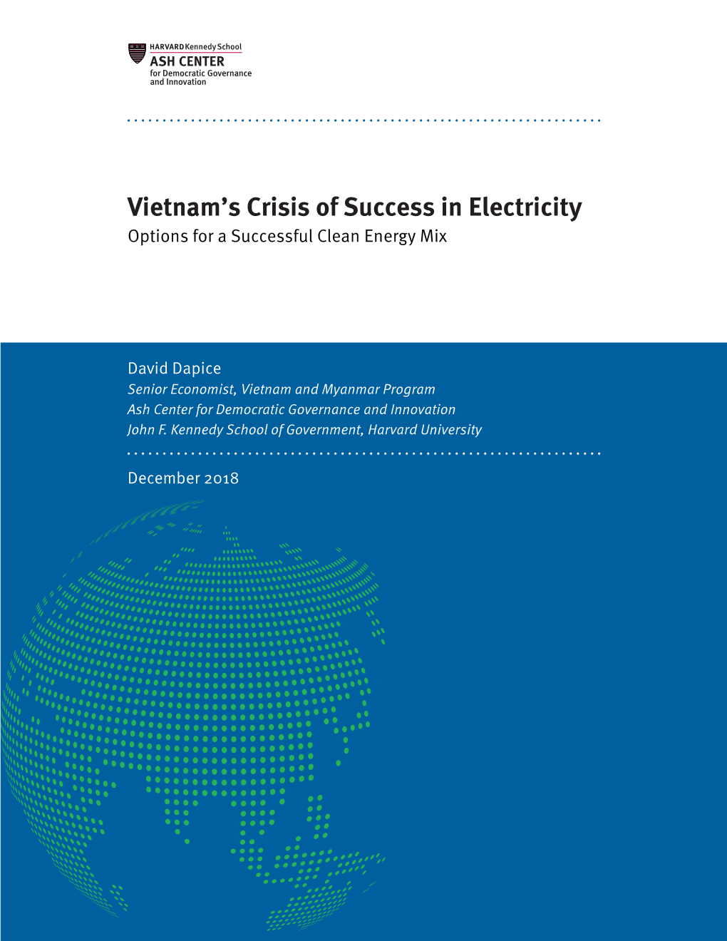 Vietnam's Crisis of Success in Electricity