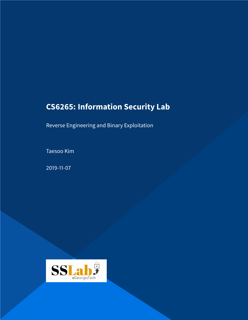 CS6265: Information Security Lab