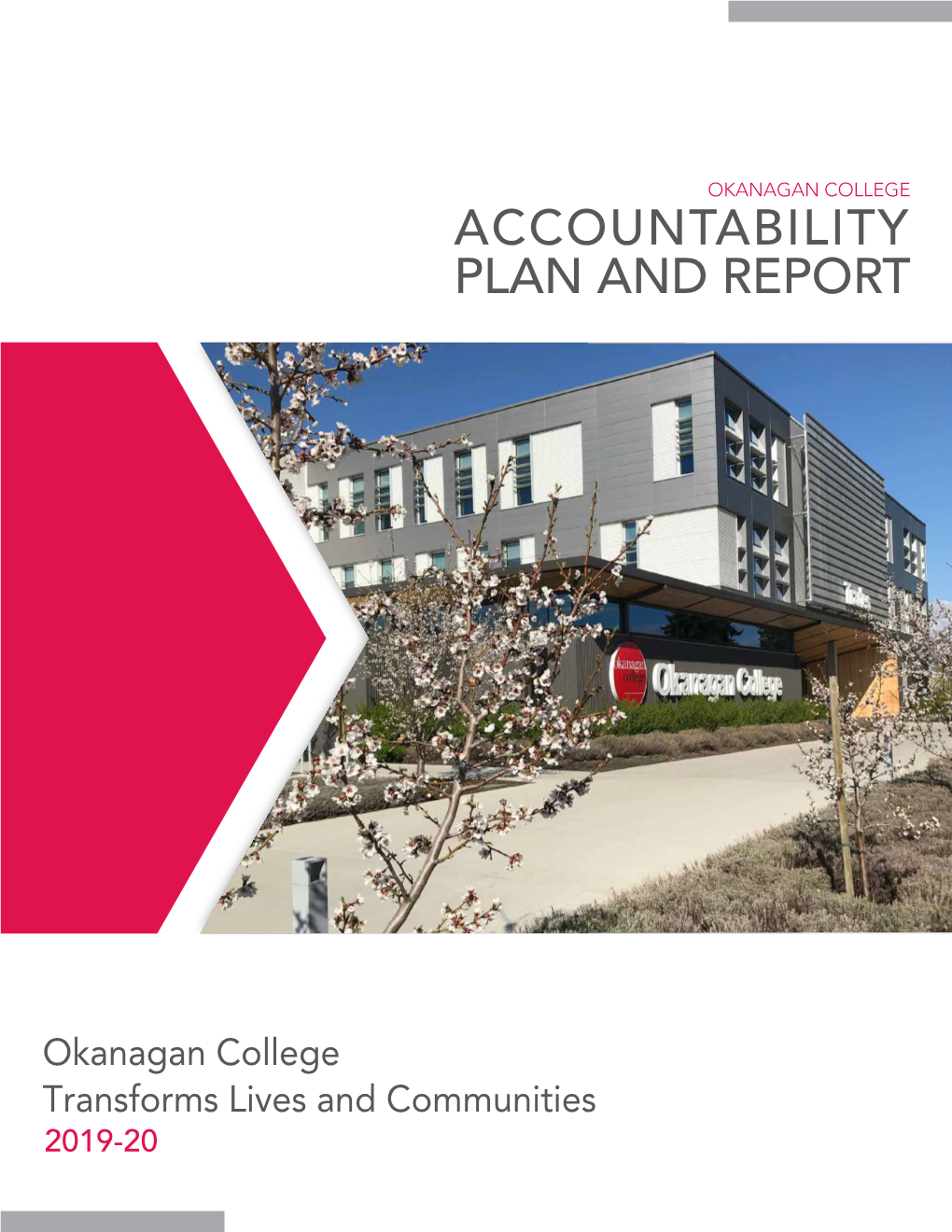 Accountability Plan and Report